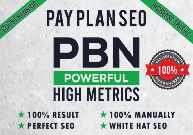 I will build manual unique domain homepage pbn backlinks