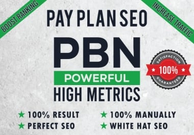 I will build manual unique domain homepage pbn backlinks