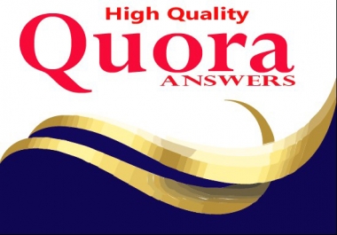 I will promote your website by High Quality 10 Quora Answers