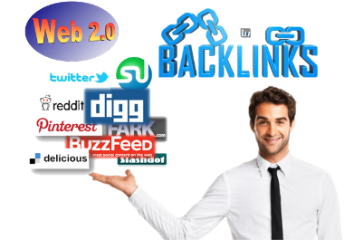 I will manually create web 2 0 backlinks high PR web2 blog
