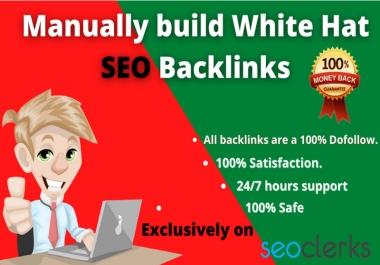 I will do high quality backlinks DA 50+ SEO for your Website