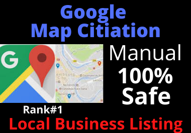 Manual 150 Google Maps Citation Must rank yours google business page,  local SEO,  business listing.