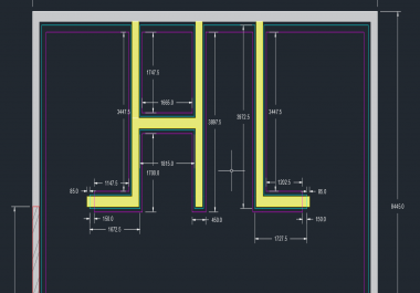 I will convert your 2D sketch floor plan and landscape plan into AutoCAD drawing