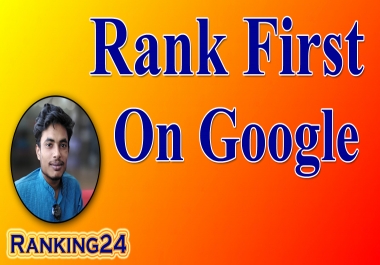 I will do best rank your website first page of google