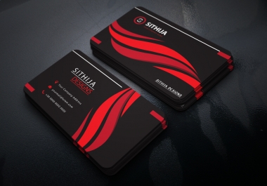 I will design professional creative and luxury business card Designs