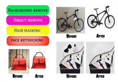 Remove background and amazon products transparent background.