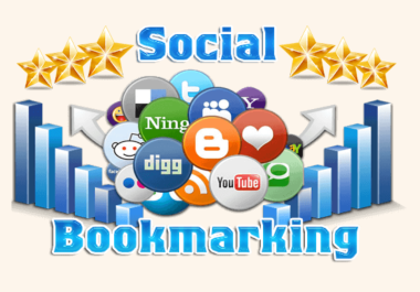 50 Social bookmarking from DA 98-50 site for increase traffic on your website