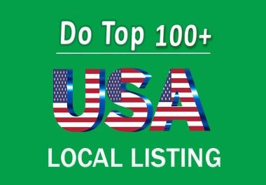I will create top 100 USA Local citations for your business listing