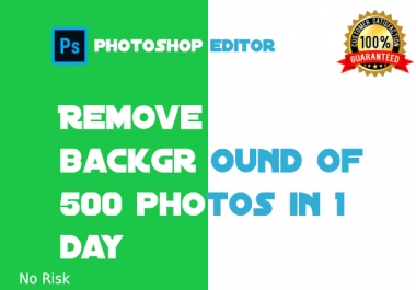 I will remove background of any photos at very cheap rate