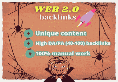 I Will Provide 30 High Quality Do Follow Web 2.0 SEO Backlinks