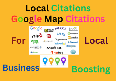 I will create 10 local citations and 2000 google map citations.