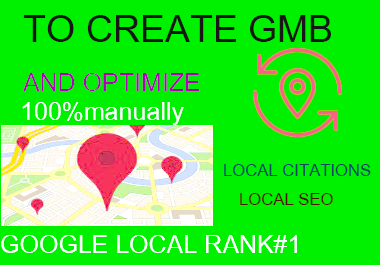 I will create and optimize your google my business listing rank locally.