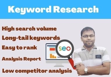I Will Provide SEO Friendly Keywords Research For Your Website Ranking