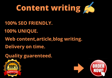 I will write 1000 words top quality SEO optimized articles,  contents and blogs for you.