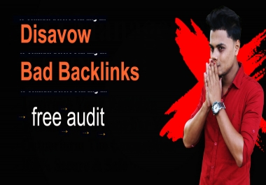 I will audit and disavow 20 negative SEO backlinks
