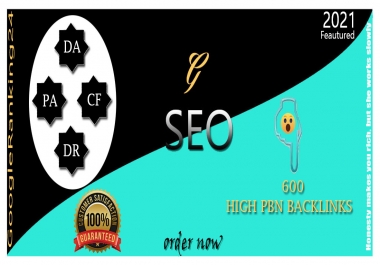I Will Provide 600 High Authority PBNS Backlinks For Google Ranking