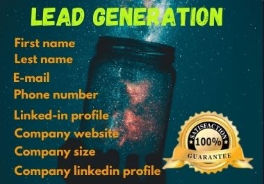 I will B2B Lead Generation for your business