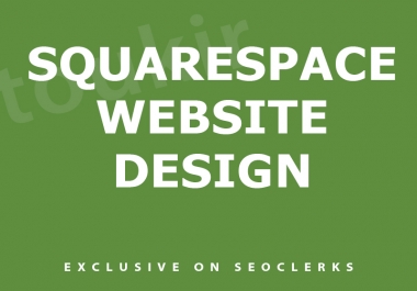 I will do pro squarespace website design or squarespace redesign