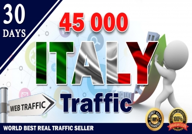 Real Organic Niche Targeted Traffic To your website From Italy for 30 Days