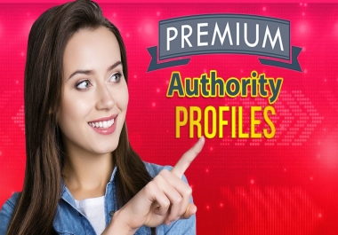 Manually 300 high authority Powerful Profile Backlinks