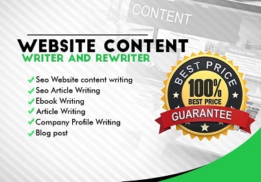 I will be your SEO website content writer,  article writer,  blog post writer