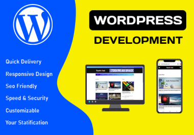 create a responsive wordpress website or wordpress design
