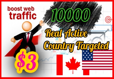 100, 00 Real Active Targeted Country Website Traffic For 10 Days Quikly