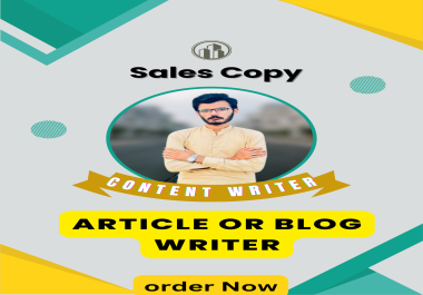 I will write high conversion sales copy and sales letter