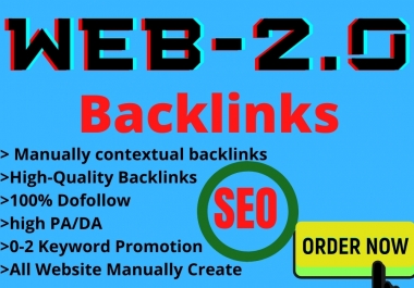 50 High-Quality WEB-2.0 profile Backlinks