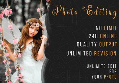 I will do any kind of photoshop editing professionally