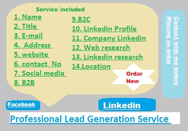 Generate lead with me and grow your business