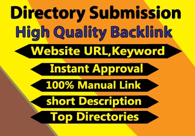 I will provide 30 High Quality Directory Submission