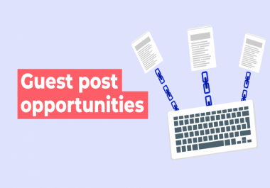Write & Publish Guest post With permanent back link At High DA websites