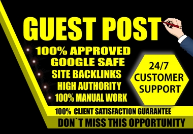 I Write And Publish 4 Dofollow Guest Post On High Quality DA 65+ Website