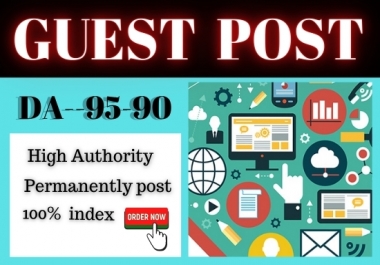 Write and Publish 6 Guest Post high quality unique words contextual backlink