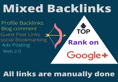 100 Mixed backlinks DA 50 to 90+ Natural High quality Permanent Link building boost your website