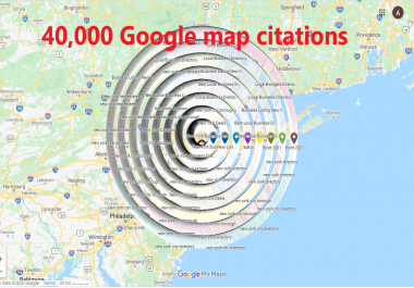 I will do 40,000 accurate Google map citations for your local seo