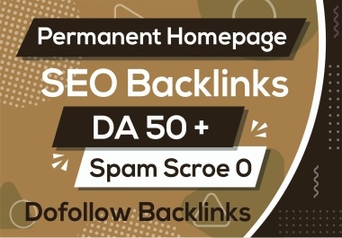 250 Powerful & Permanent DA50+ PBN SEO Homepage Backlinks