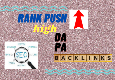 I Will rank your Website with 100 high DA PA dofollow backlinks in 2 days