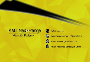 Business card,  please odder immediate