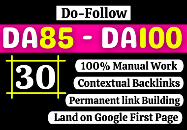 Rank Raider - Get Ultra Manual Do Follow Mixed Permanent Backlinks DA85-DA100 High DR PA TF CF Sites
