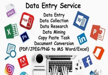 I'm working as a freelancer. I m expert in data entry and copy paste work.