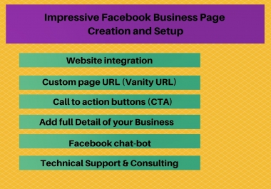 I will create,  manage and optimize an impressive Facebook business page