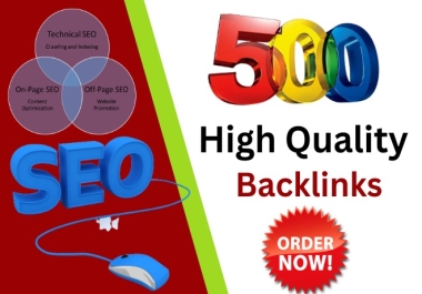 I will create 500 permanent dofollow backlinks for off page seo