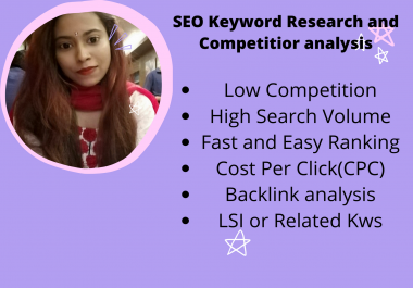 I Will do some SEO Keyword Research
