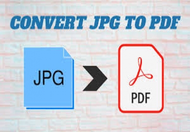i will convert from jpg to pdf