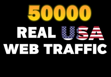 Send Real & Unique 50000+ Human USA Web Traffic to your website