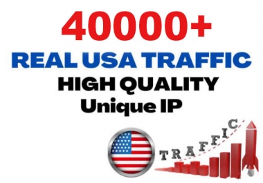 40000+ Unique USA Targeted Website Traffic to your website