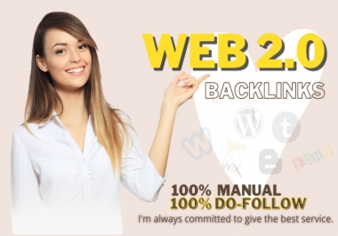 Rank your website with 10 High Authority Web 2.0 Dofollow Backlinks