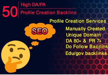 I will do 50+ DO follow backlink manually on high DA PA sites